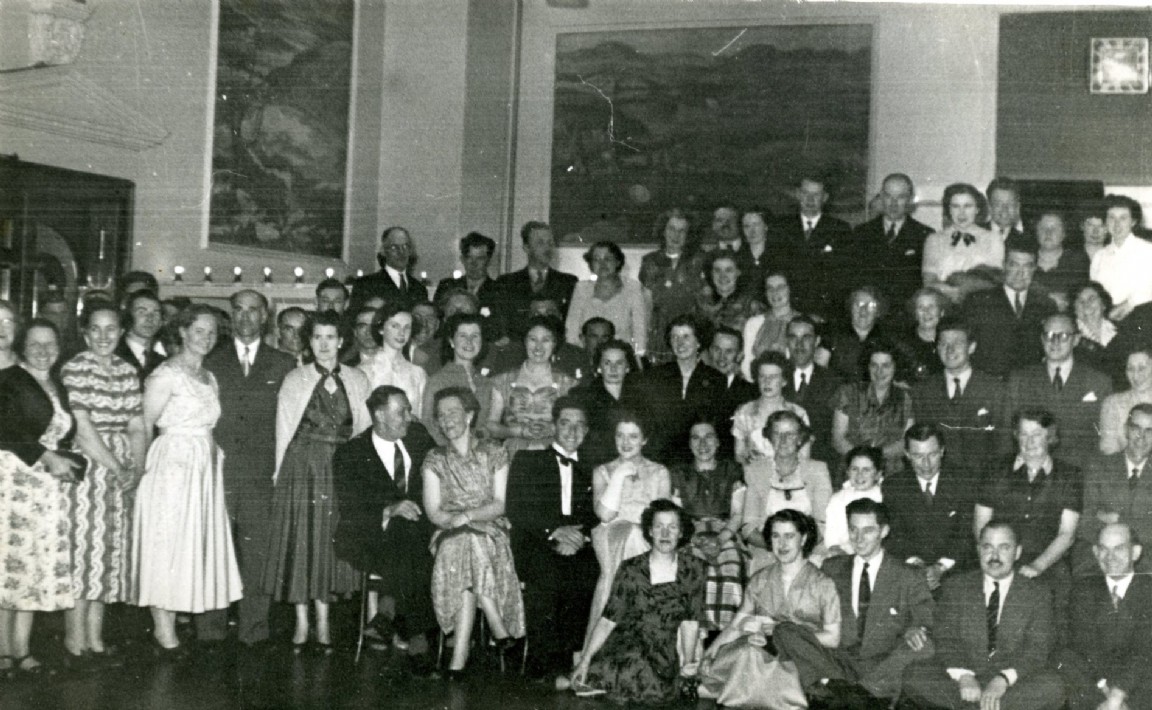 Staff dance at Aberdeen 1952