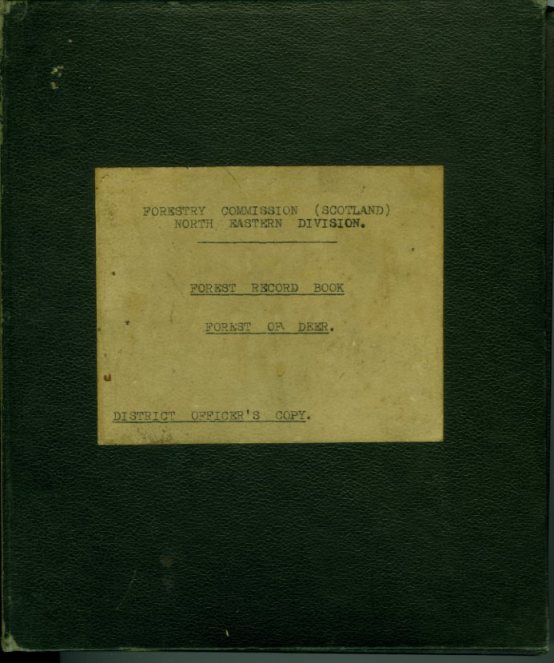 Forest Record of Forest of Deer, Aberdeenshire