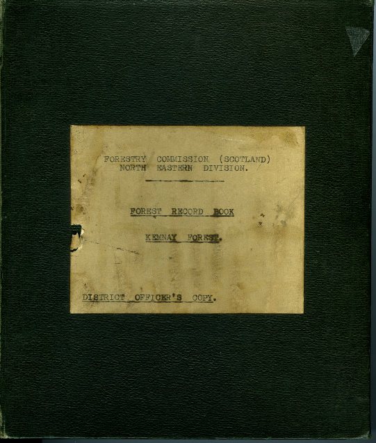 Forest Record of Kemnay Forest, Aberdeenshire