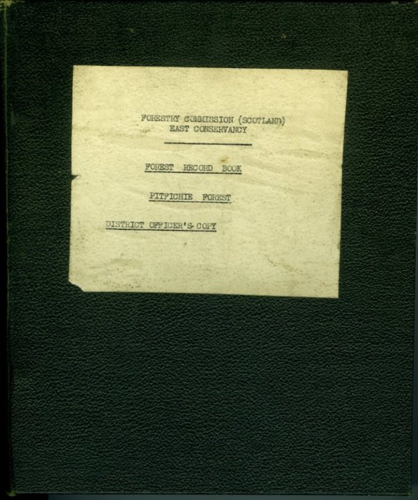 Forest Record of Pitfichie Forest, nr Monymusk