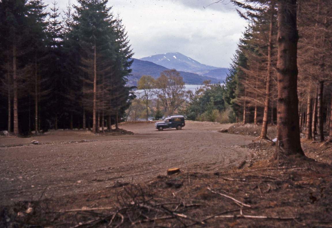 Allean cark park in construction