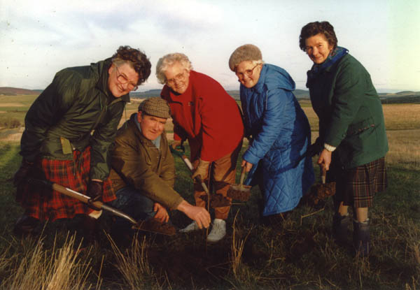 Womens Timber Corps plant for National Tree Week