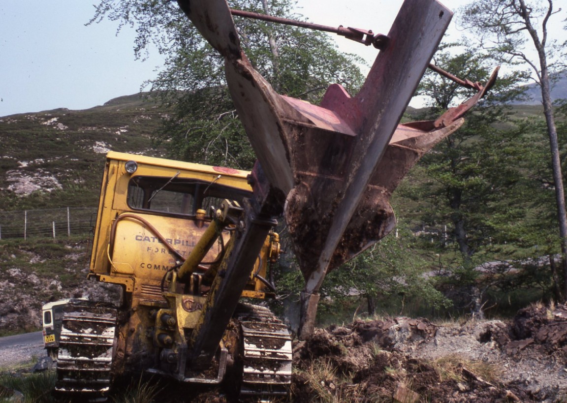 D7 and restock plough at Ardoch, Strome