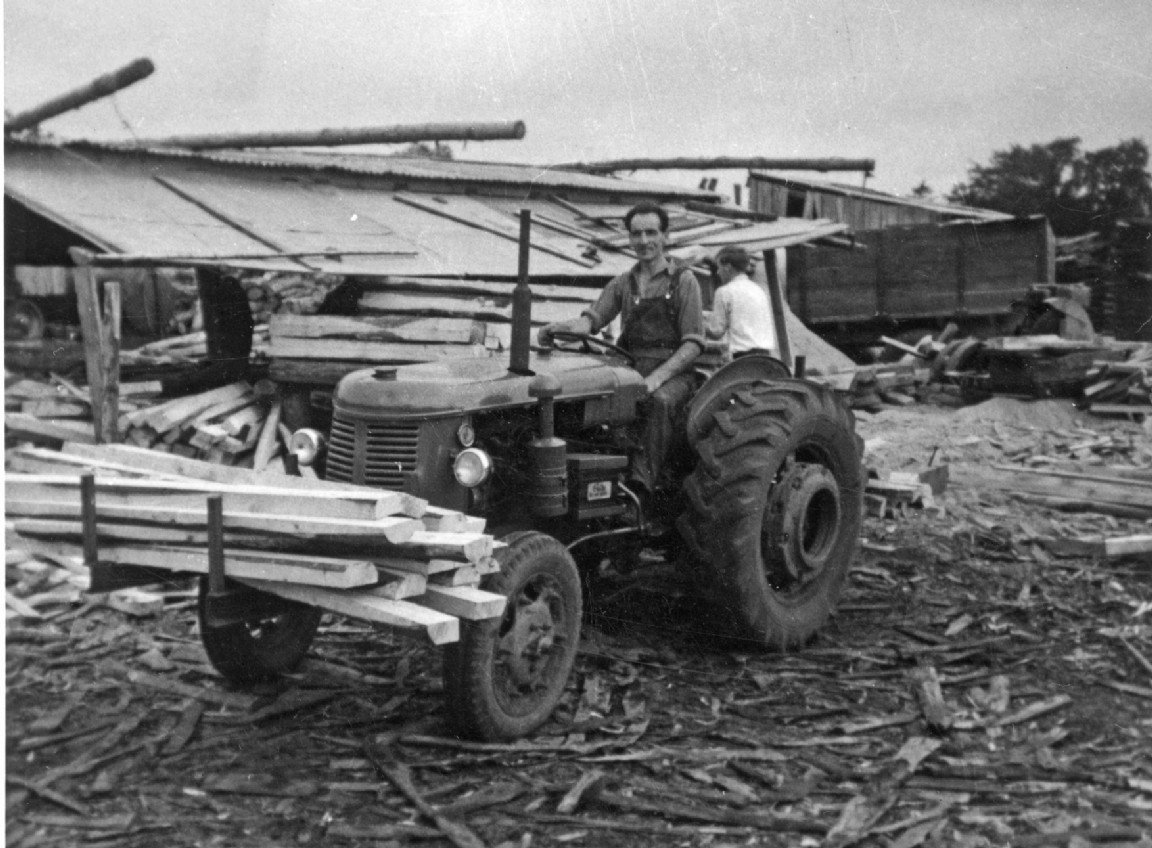 Jimmy Smith at Aberlour Sawmill