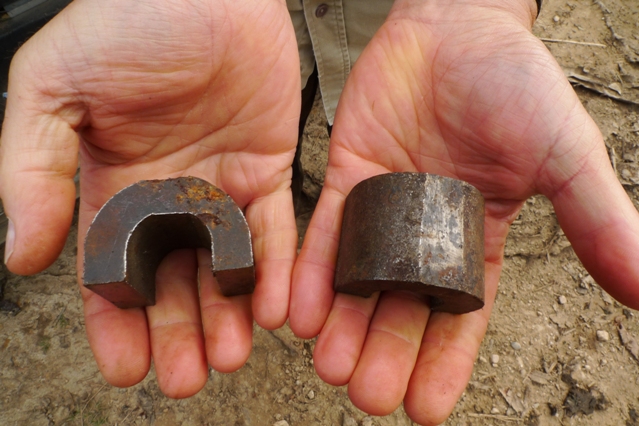 Magnets from WW2 explosive store - Bin Forest