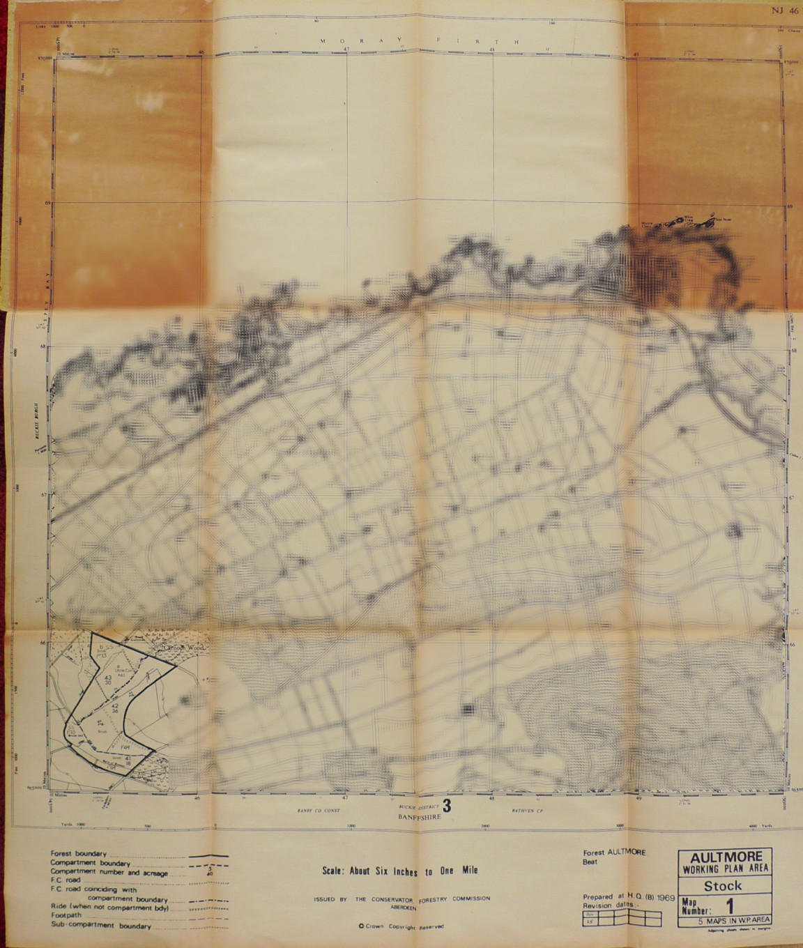 Aultmore Forest � Map 1 - Carnoch Wood