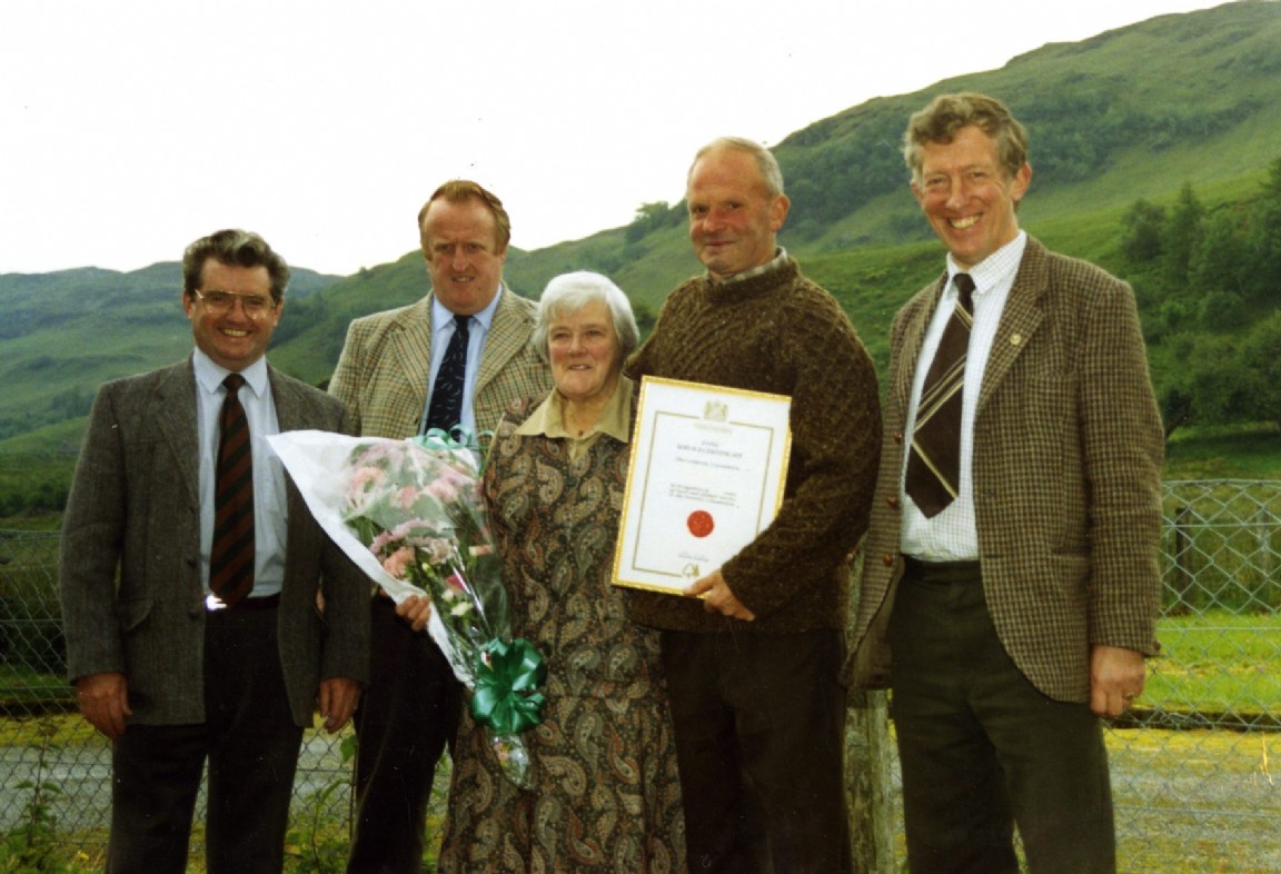 Retirement of Donnie Morrison, Ratagan Forest