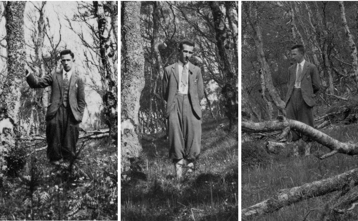 Mr Fowler at Glenurquhart Forest 1929