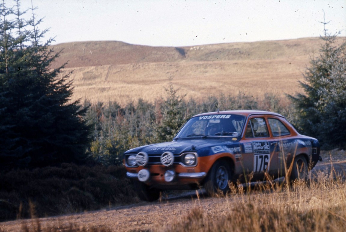 Car Rally - Wauchope Forest,  South Scotland