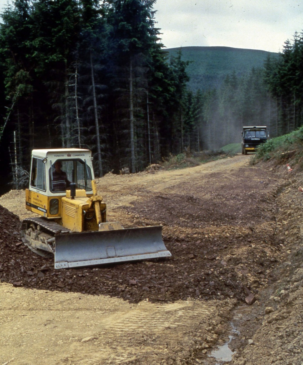 Road making in the Borders