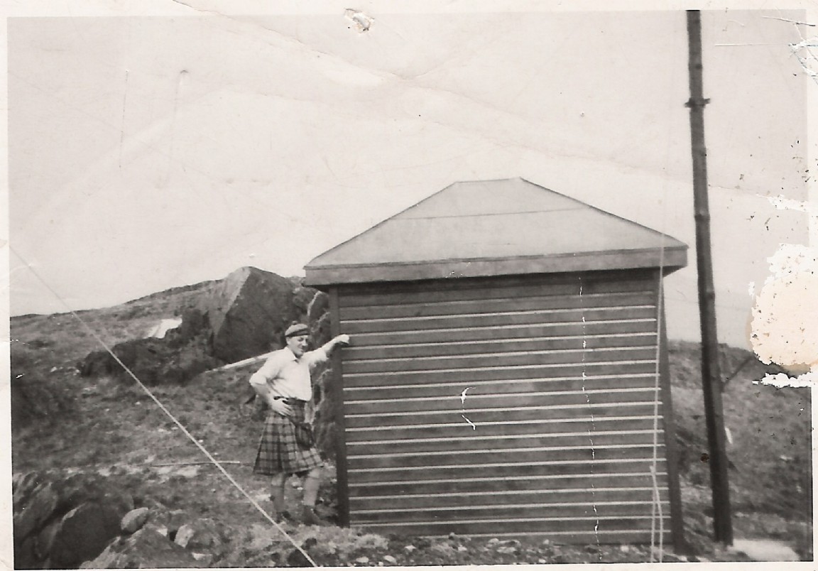Radio Mast and Hill Top Base