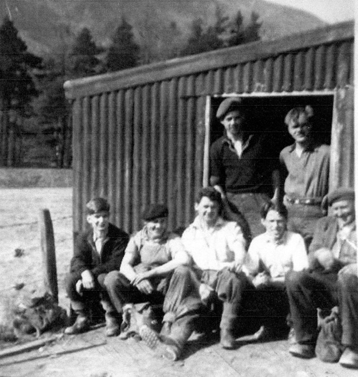 Forest Squad resting &mdash; Strathyre Forest Nurs