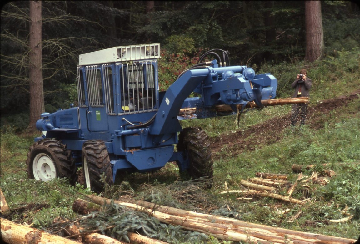 Timber processor demonstration