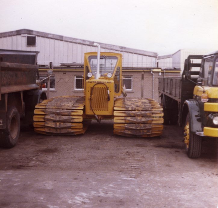 Caterpillar D4 in Longman Workshop