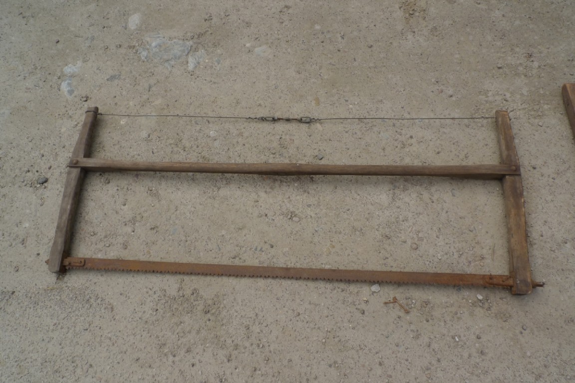 Wooden Frame saw from about 1930