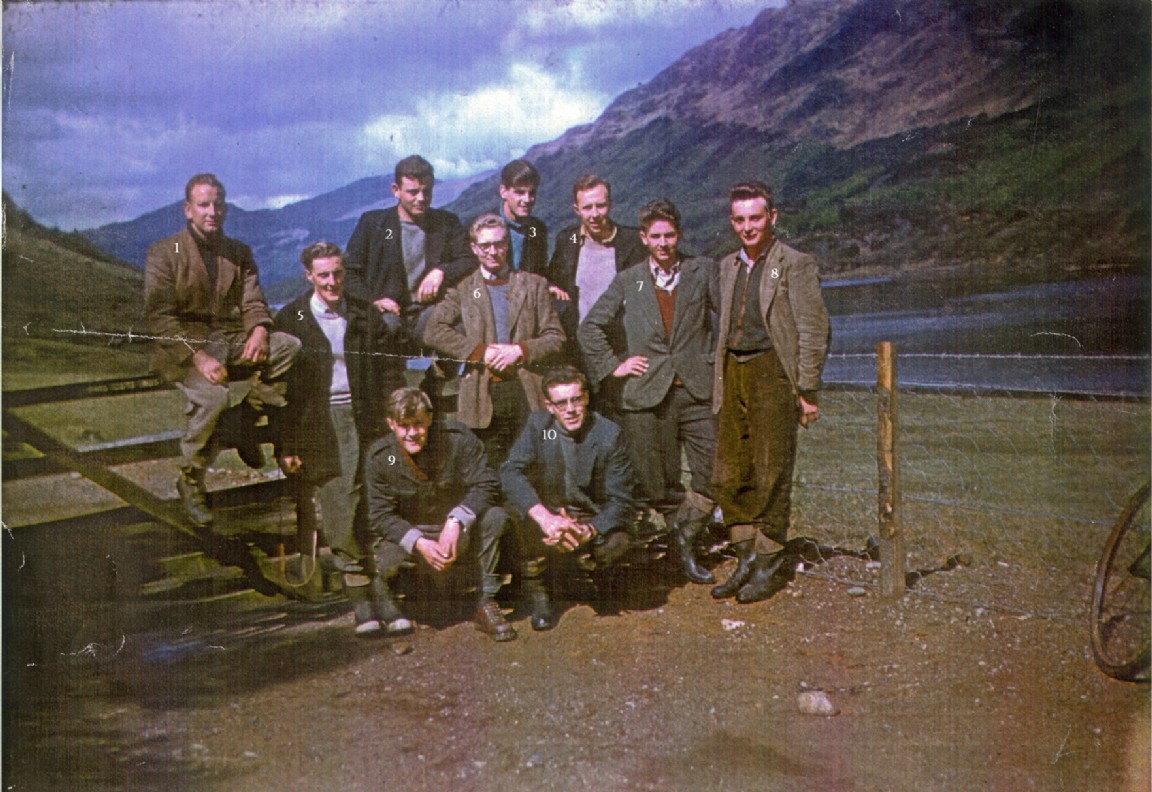 Benmore Forester Training School students - c1959