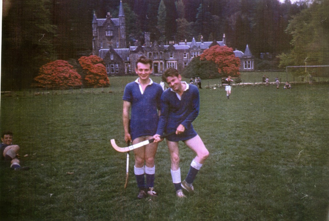 Benmore Students on the playing field