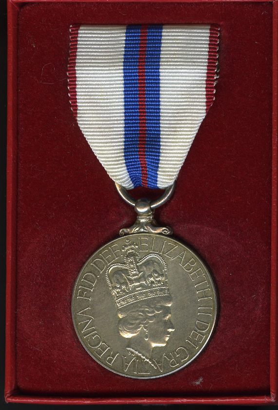 Silver Jubilee Medal &mdash; James Munro