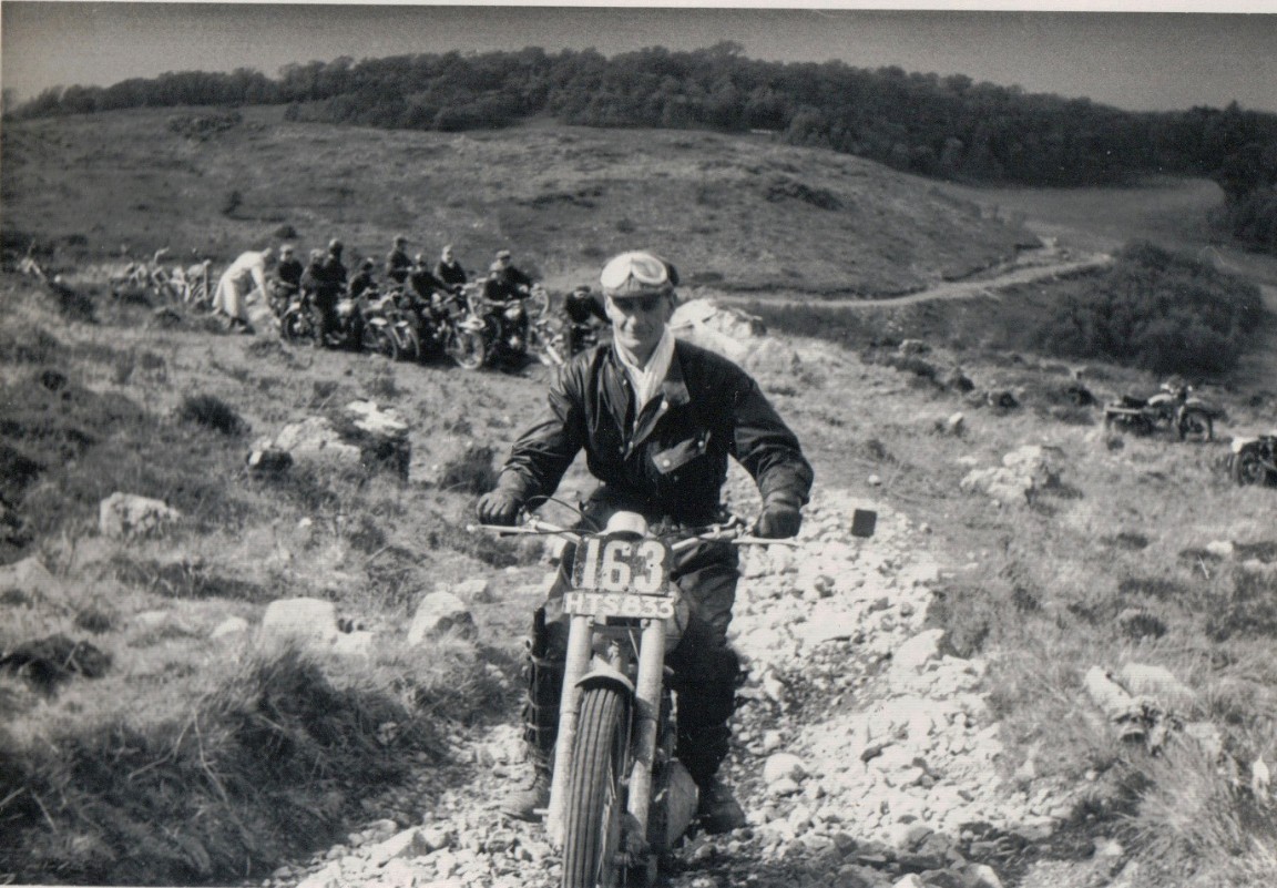 Motorcycle trials in Lochaber or Fort Augustus