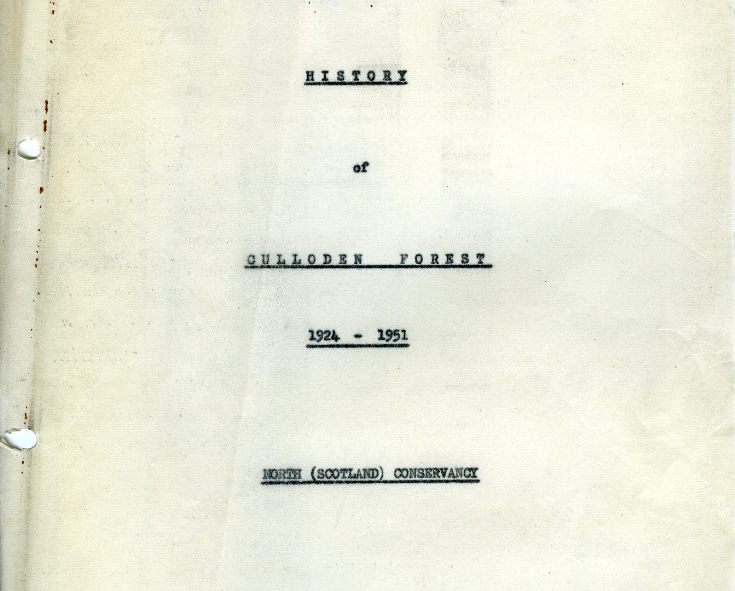 Culloden Forest History 1924-1951