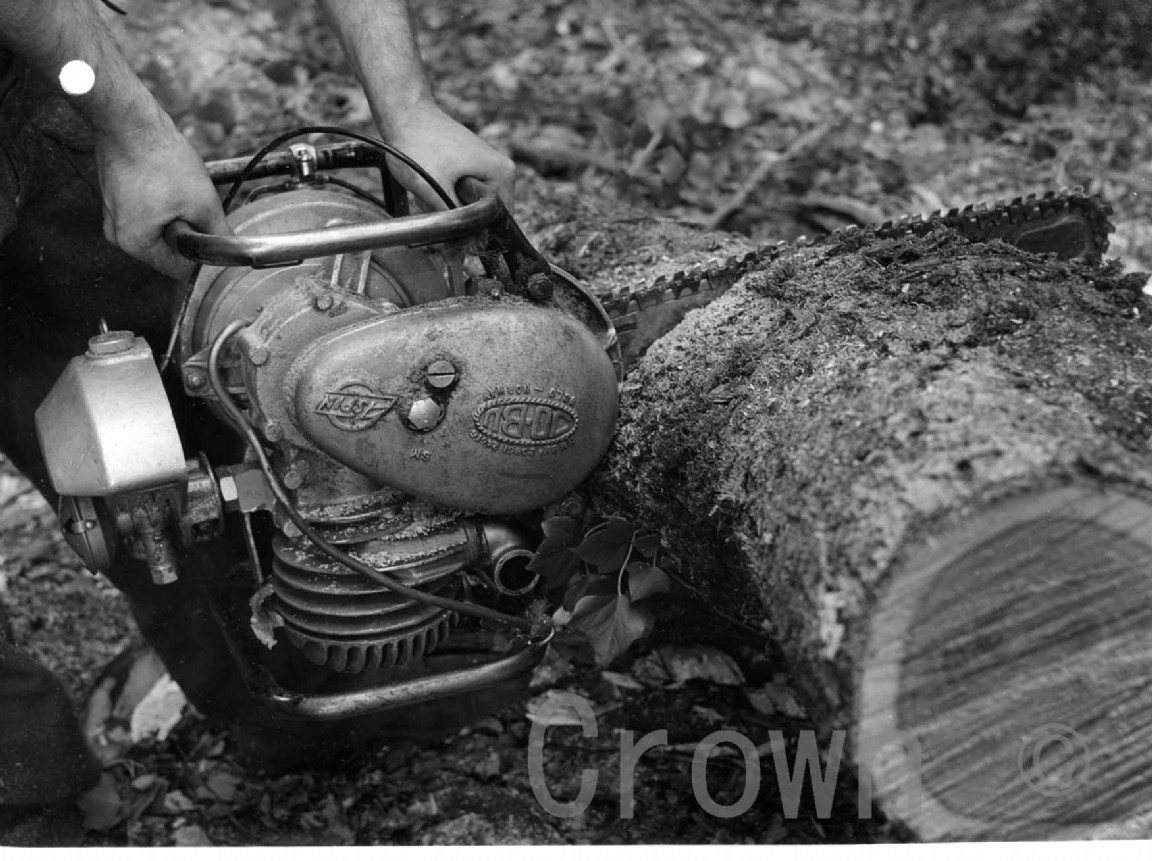 Jo-Bu Chain saw in action