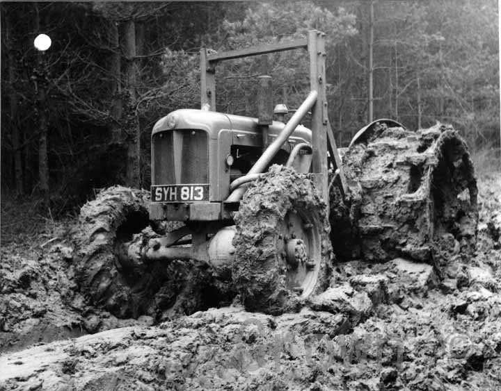 Fordson diesel tractor fitted with Ara Wheels