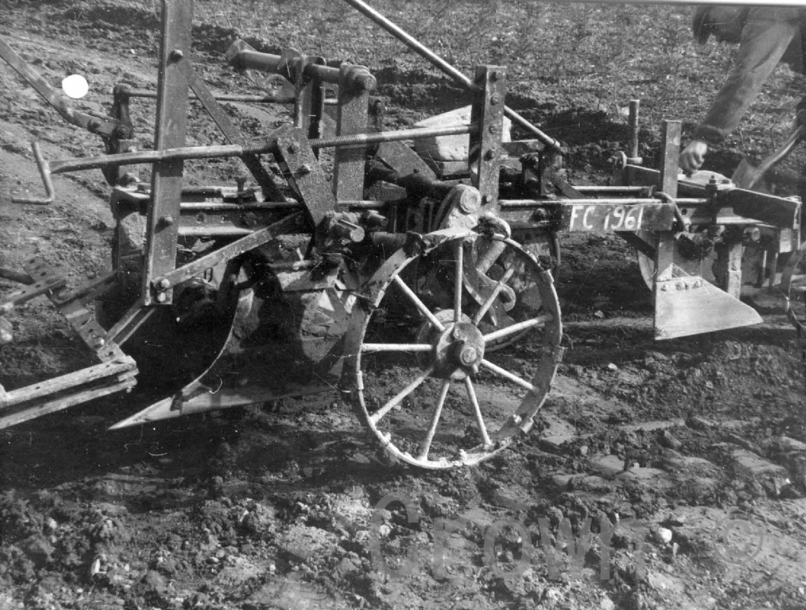 Talbot lining out plough at Ledmore Nursery