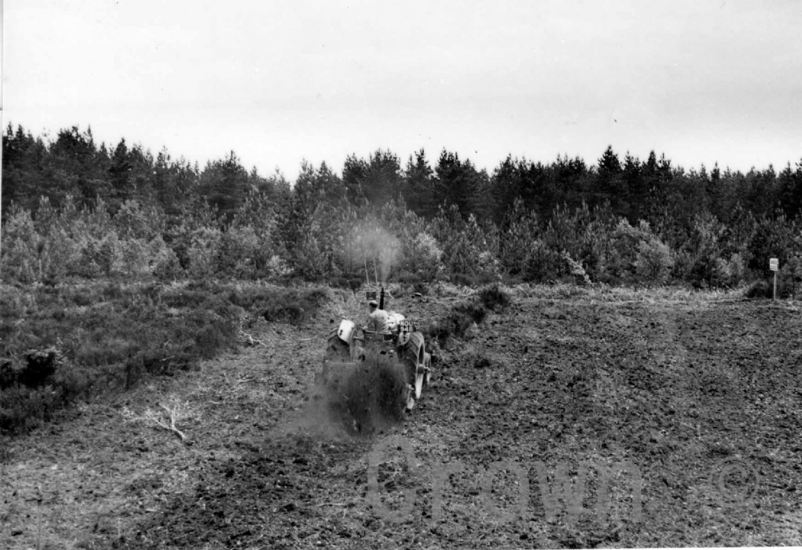 Machinery demo at Blackbushe Estate - may be Hampshire not Edinburgh