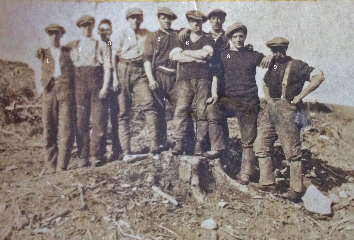 Glentress Forest workers circa 1923