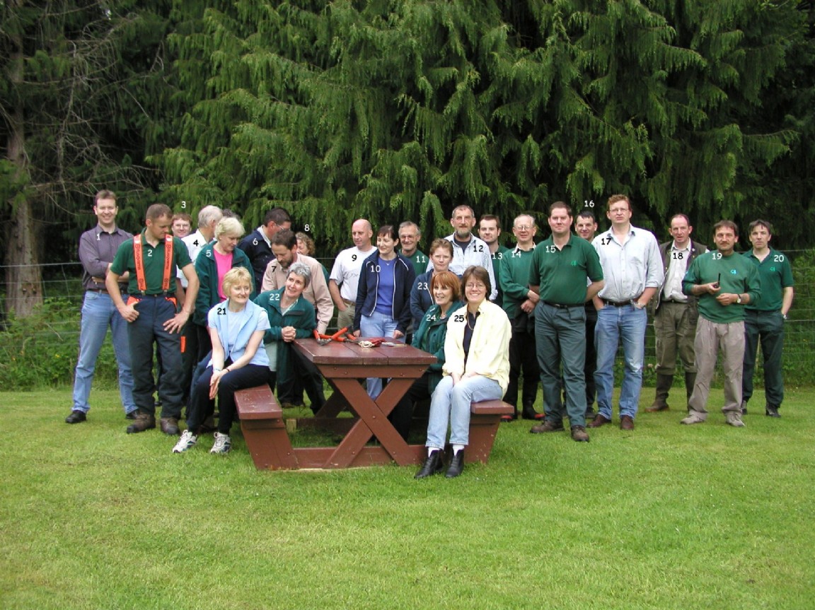 Staff outing to Lael Forest
