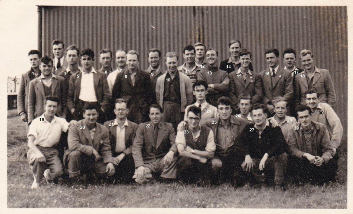 Glentress Forestry School 1951-53 Students