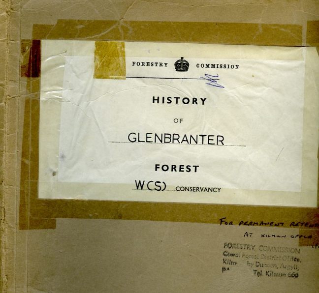 Glenbranter Forest History 1921-951