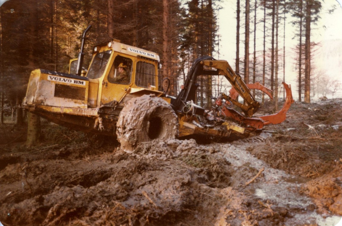 Volvo BM recovery day &mdash; Glentress