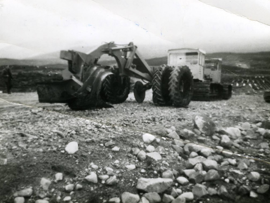 Track Marshall team at Rannoch Moor Forest