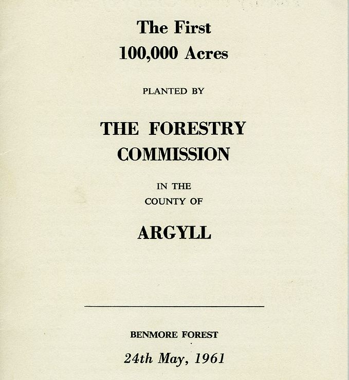 Celebration of 100,000 acres in Argyll
