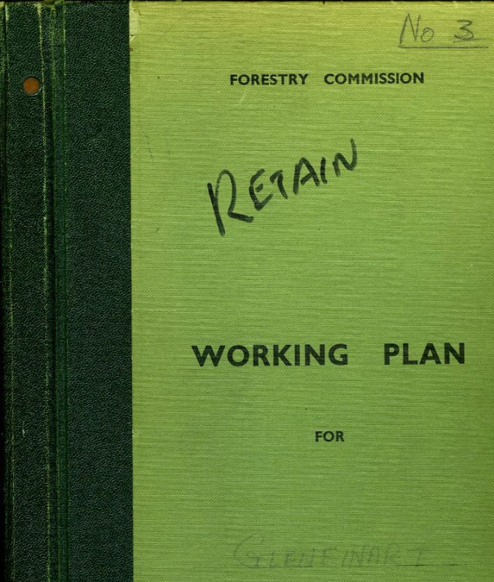 Glenfinart Forest Working plan 1962