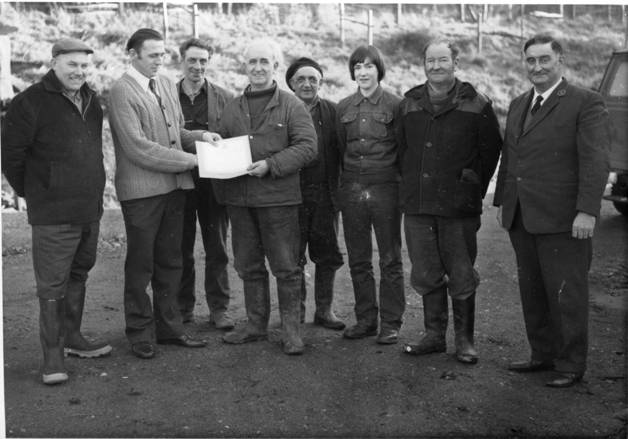 Safe Driving award - Bill Scroggie  Forest of Deer