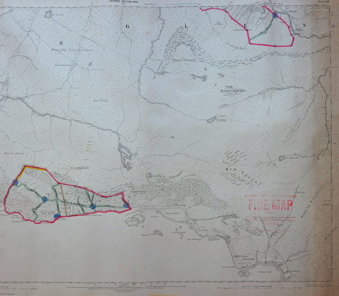 Eilanreach Forest � Glenn Beag and Arnisdale Fire Map
