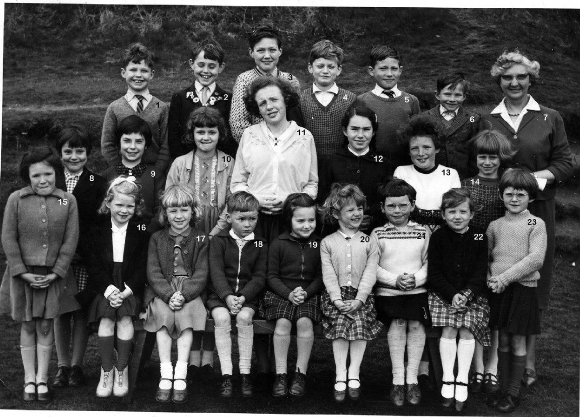 Cairnbaan Primary School about 1964