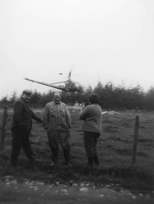 Aerial fertilising - Forest of Deer 