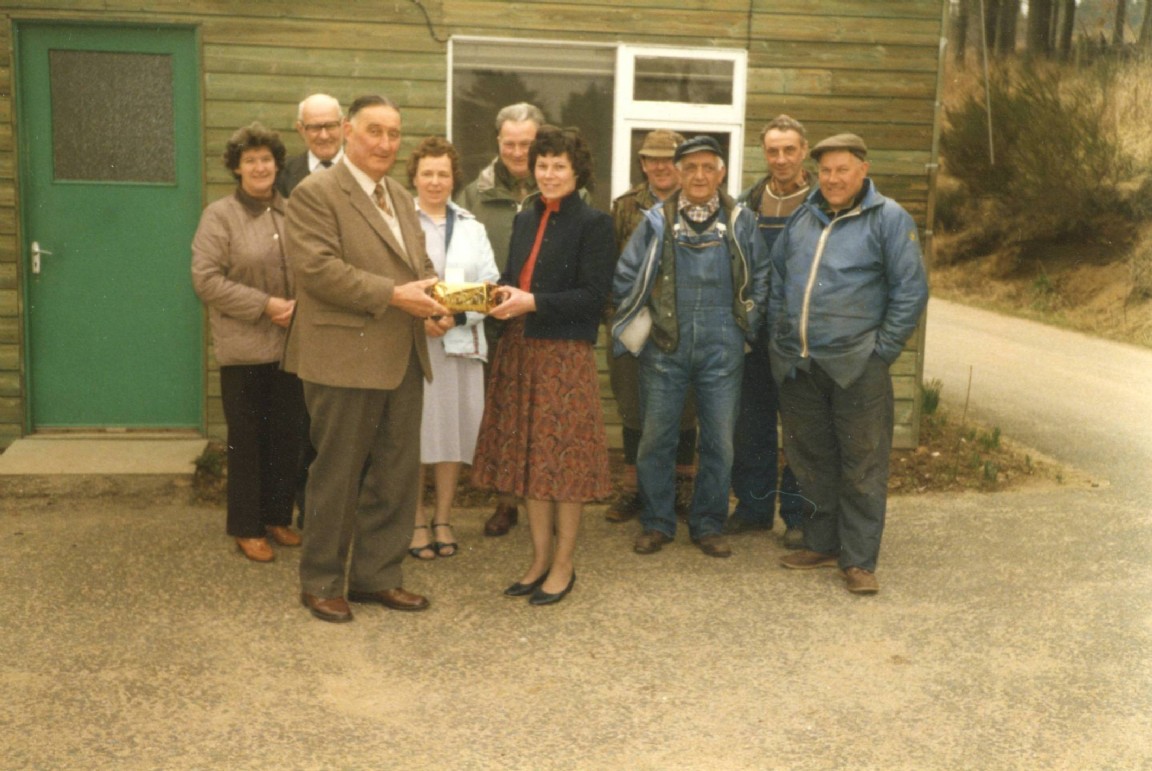 Presentation to Margaret Milne - Forest of Deer 