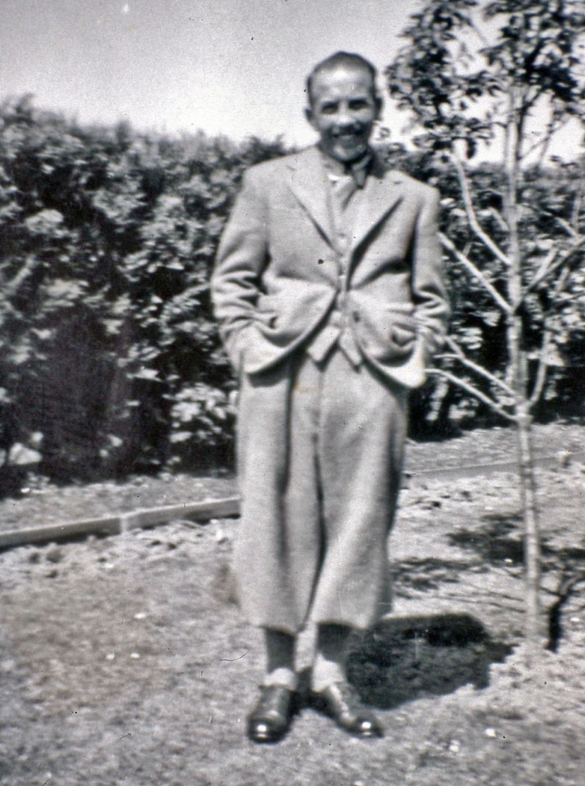 Bill Martin at Tulliallan Nursery