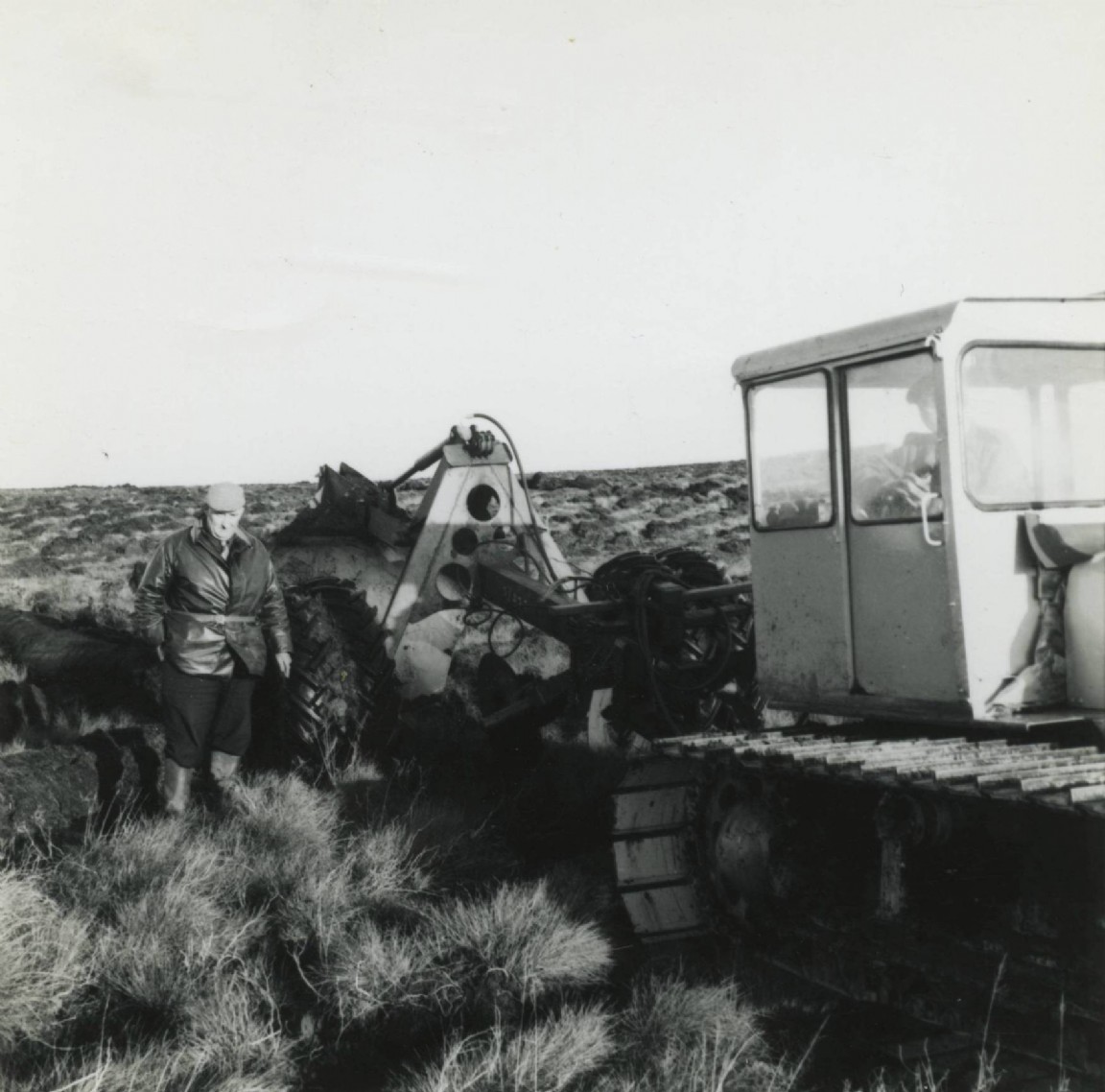 Cross draining at Aultmore Forest, Moray