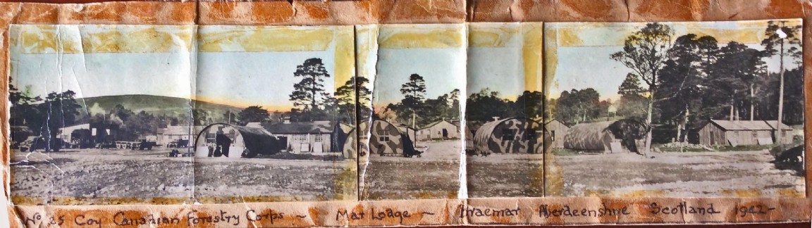 Mar Lodge Sawmill and Camp Canadian Forestry Corps  Company No 25