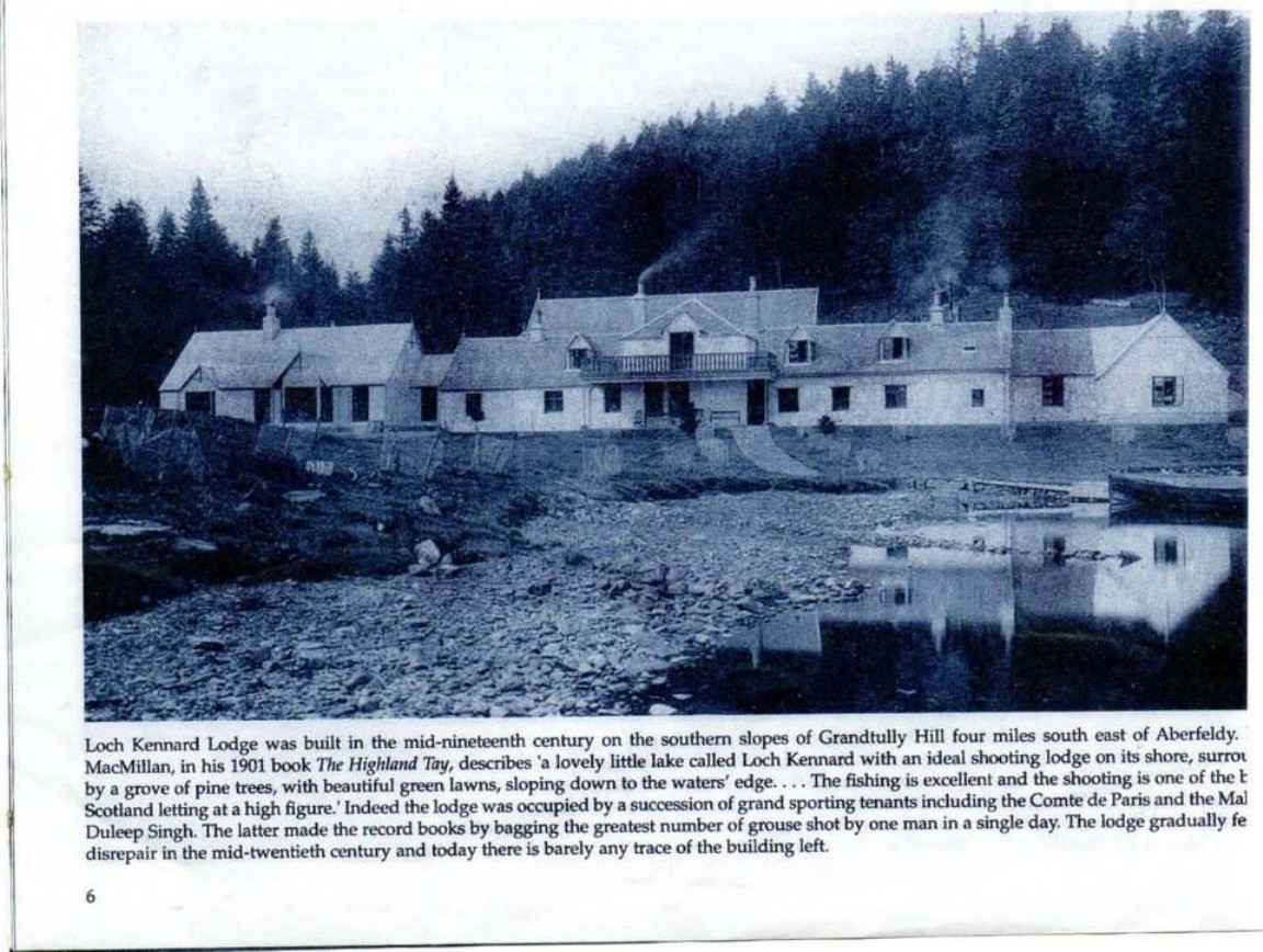 Former Loch Kennard Lodge location in Griffin Forest