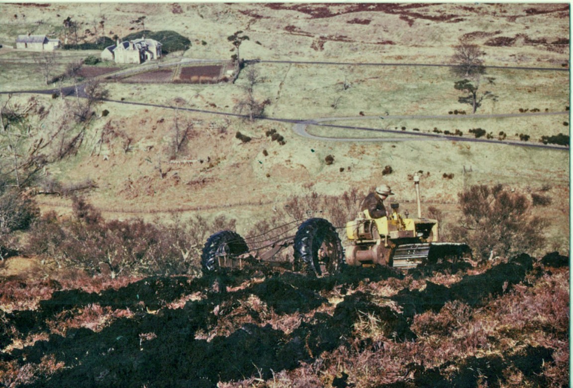 Ploughing in Berriedale, Sutherland
