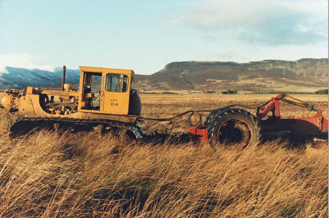 Ploughing near Edderton 