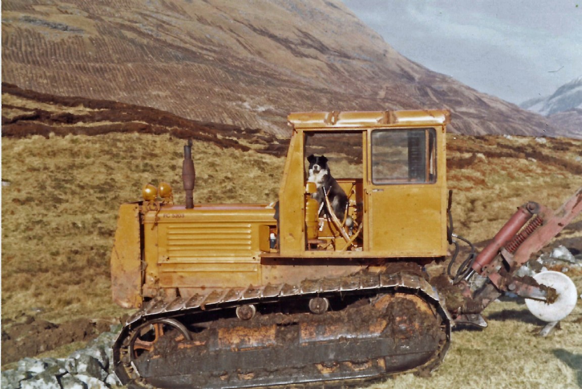Ploughing at Blarmachfoldach above Fort William
