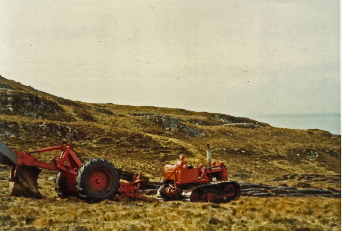 Ploughing for Nature Conservancy, Isle of Rum