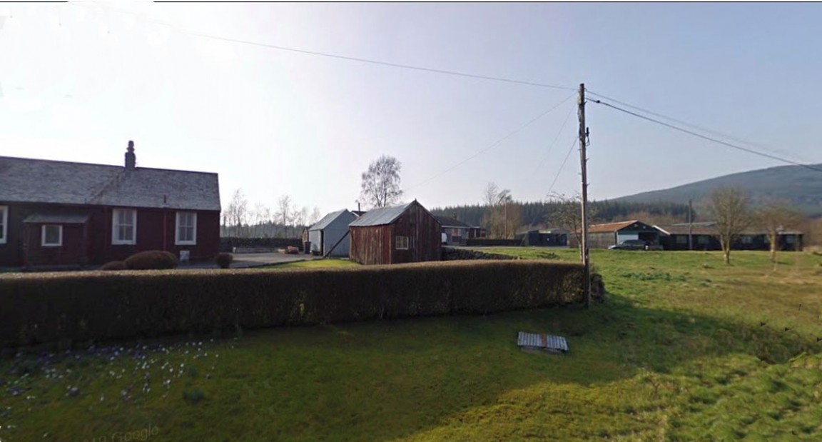 Glentrool Forest Head Forester's house plus office and stores